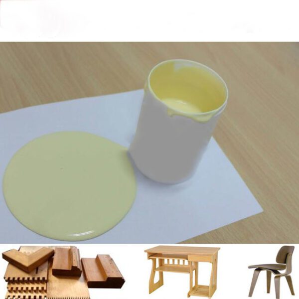 Wood assembly yellow adhesive