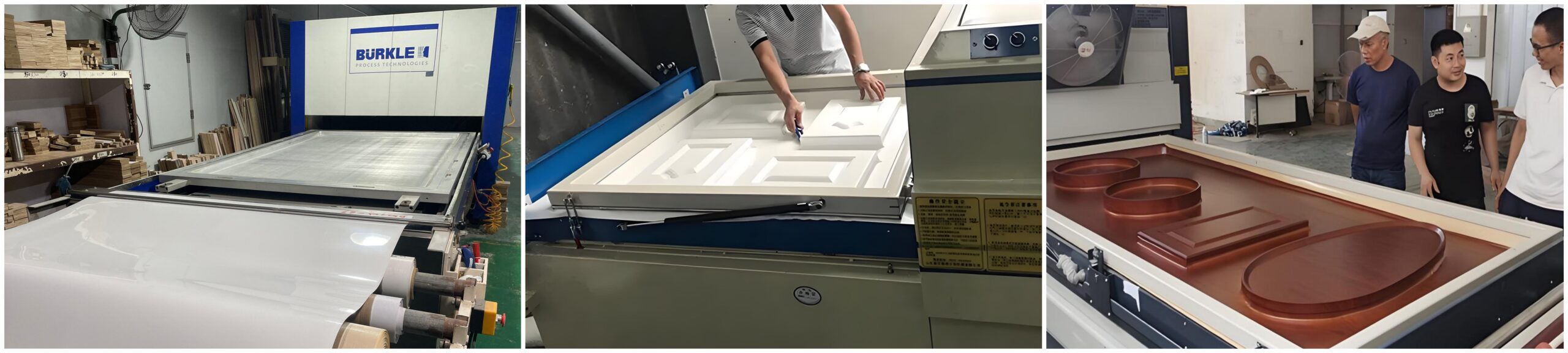 Industrial vacuum adhesive for lamination