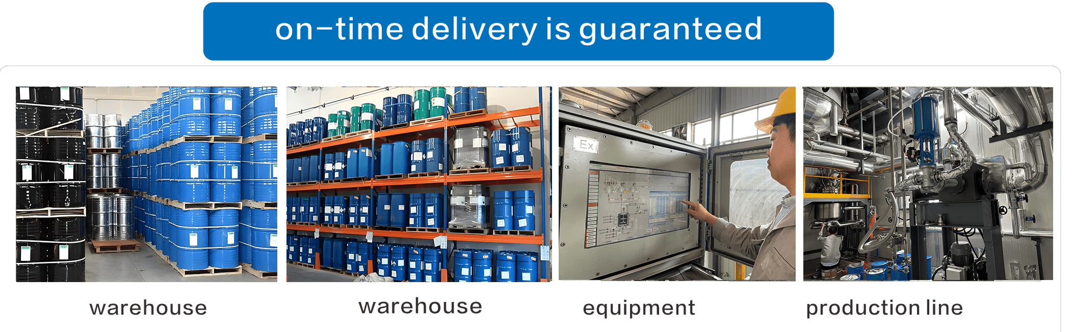 PUR hot melt adhesive production workshop