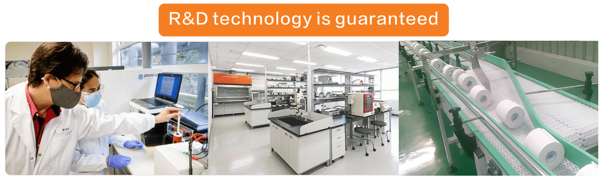 Household paper glue laboratory