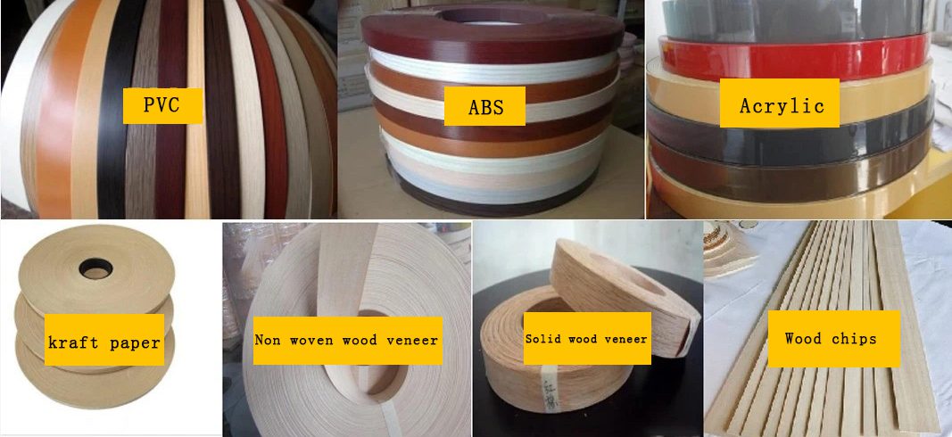 Materials suitable for edge banding
