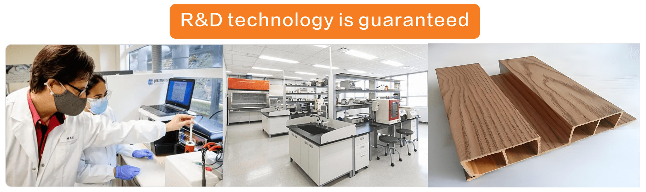 EVA profile wrapping hot melt adhesive laboratory