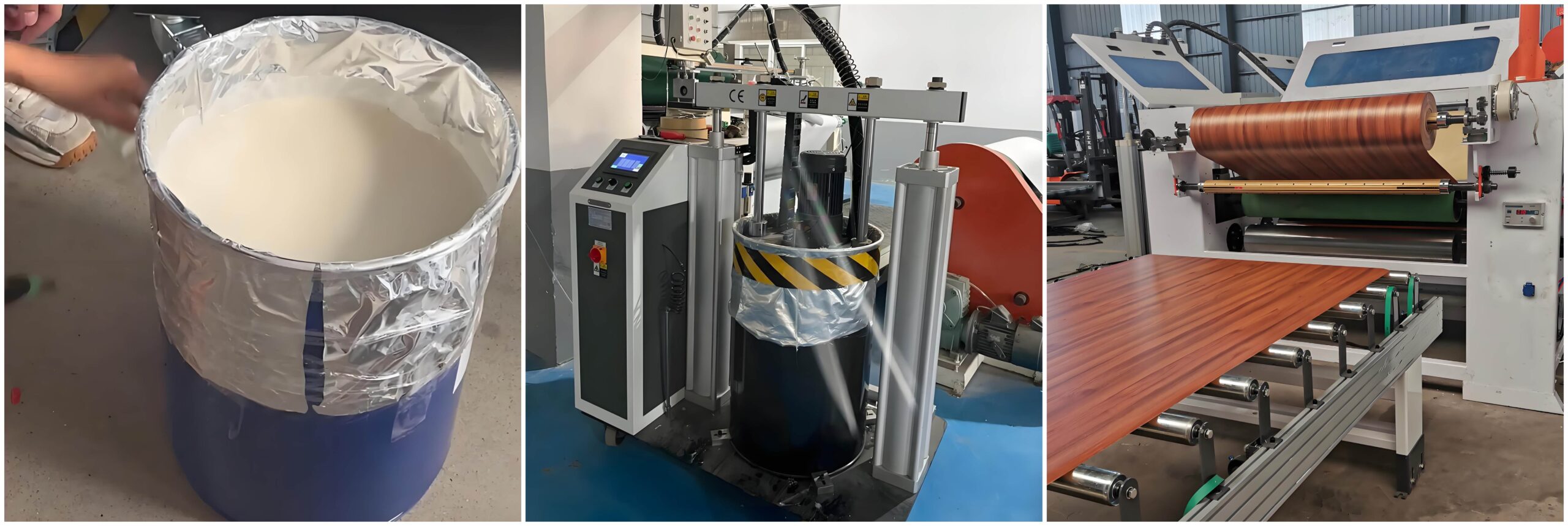 PUR flat lamination hot melt adhesive