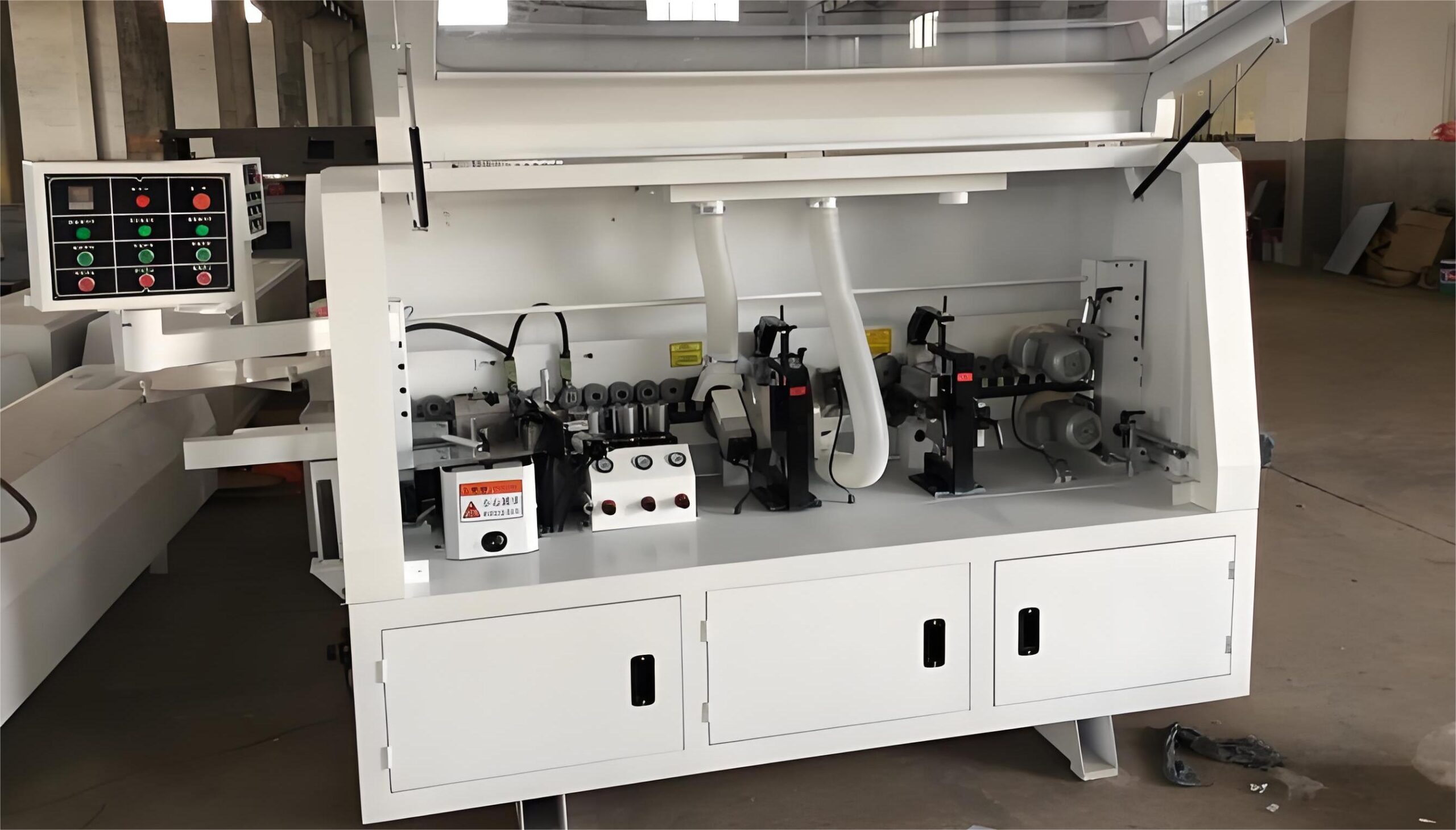 Semi-automatic hot melt adhesive edge banding machine Semi-automatic hot melt adhesive edge banding machine