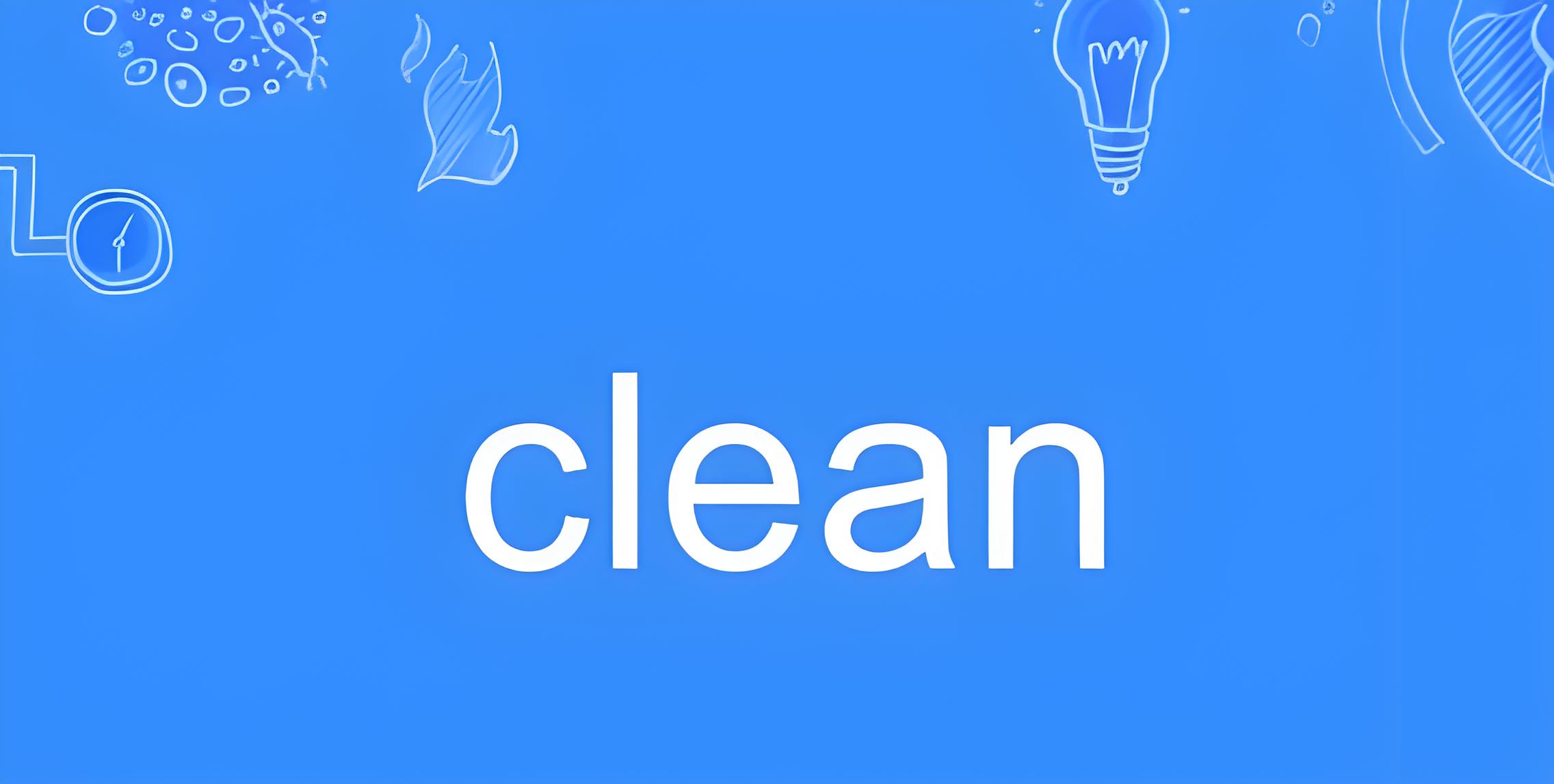 clean clean