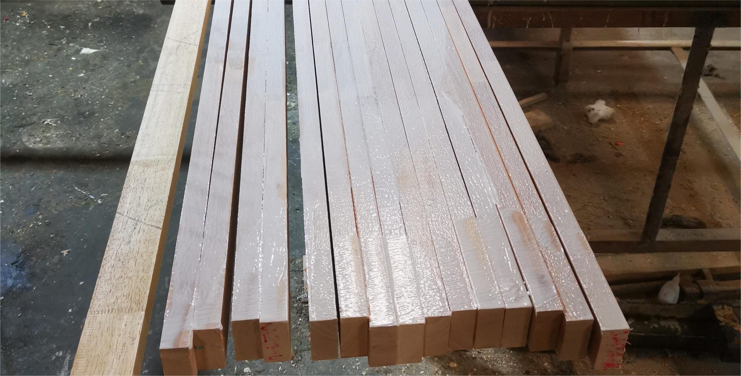 Normal glue coating amount Normal glue coating amount