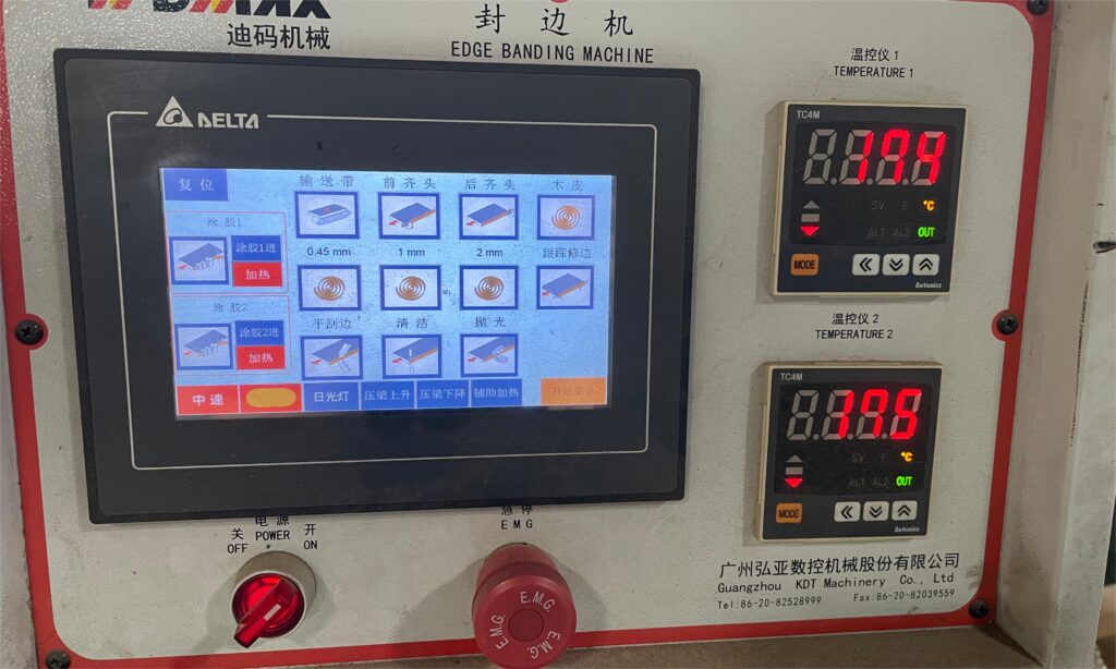 Reduce glue pot temperature Reduce glue pot temperature