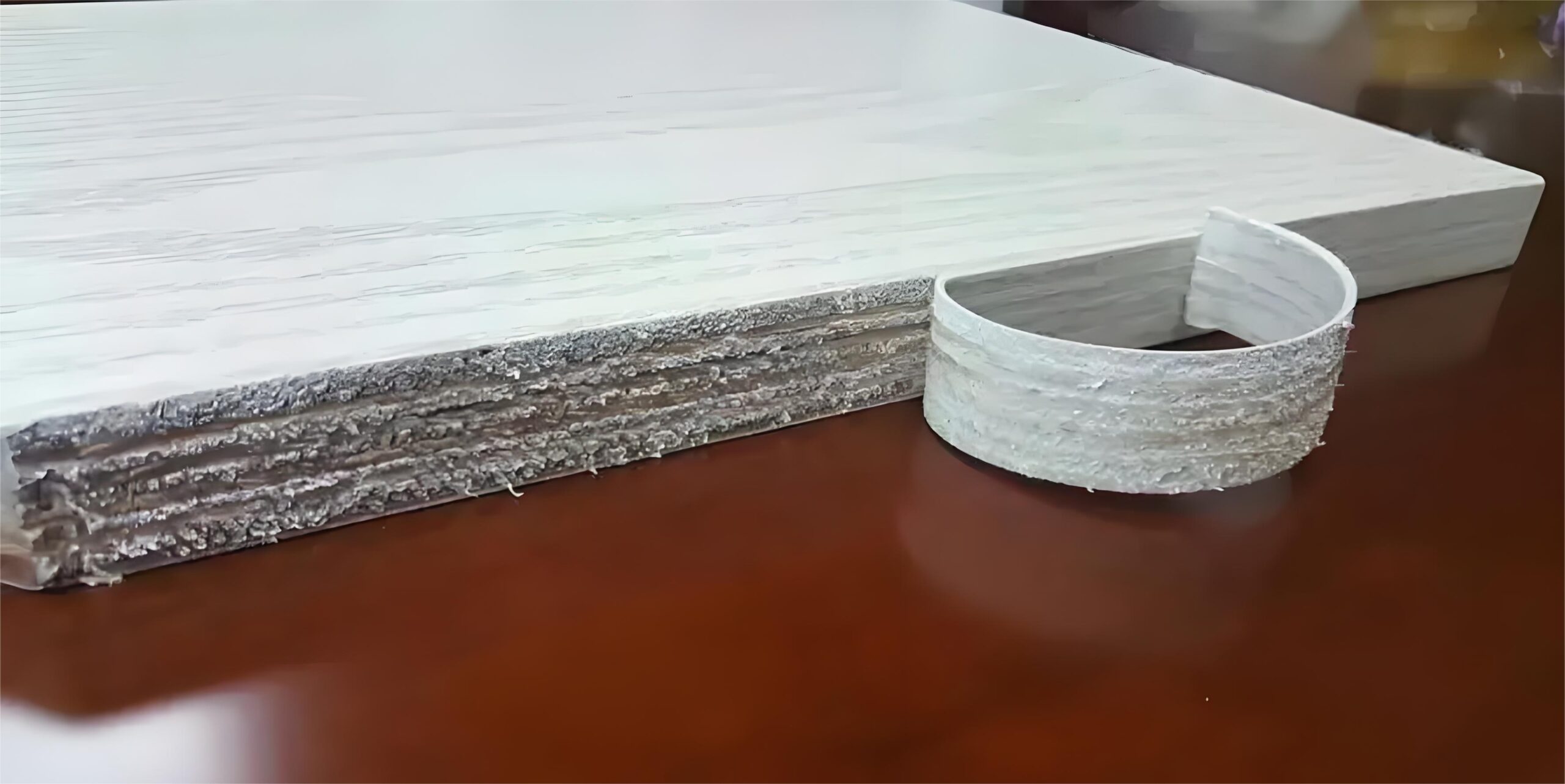 Edge-banding broken material effect Edge-banding broken material effect