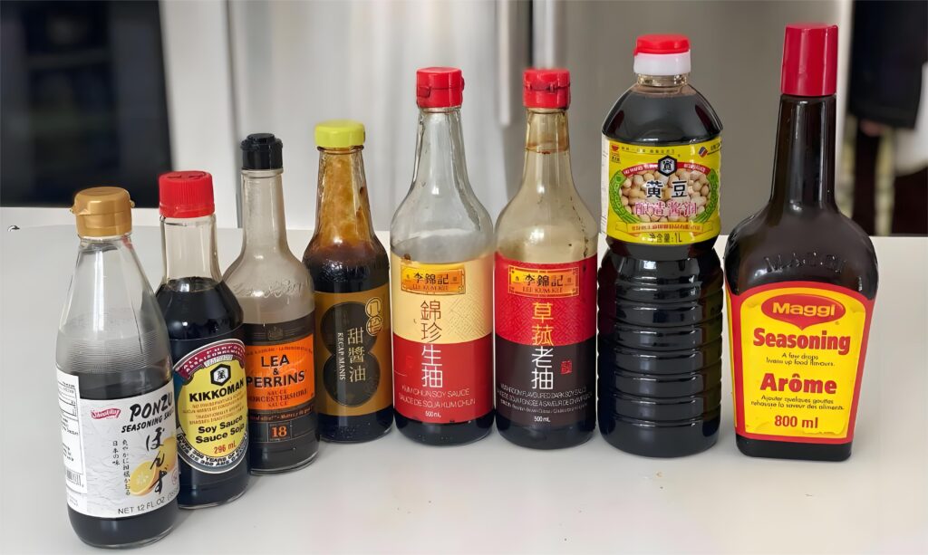 Condiment bottle labels