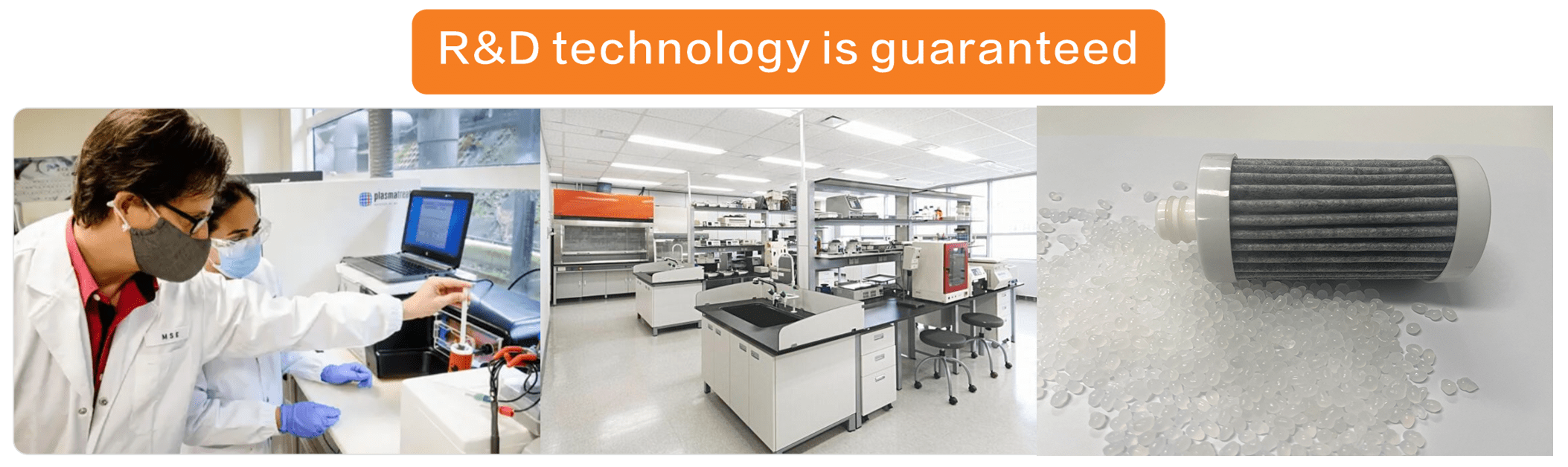 Filter hot melt adhesive laboratory