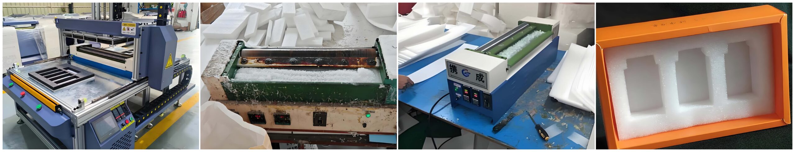 EPE foam hot melt adhesive application pictures