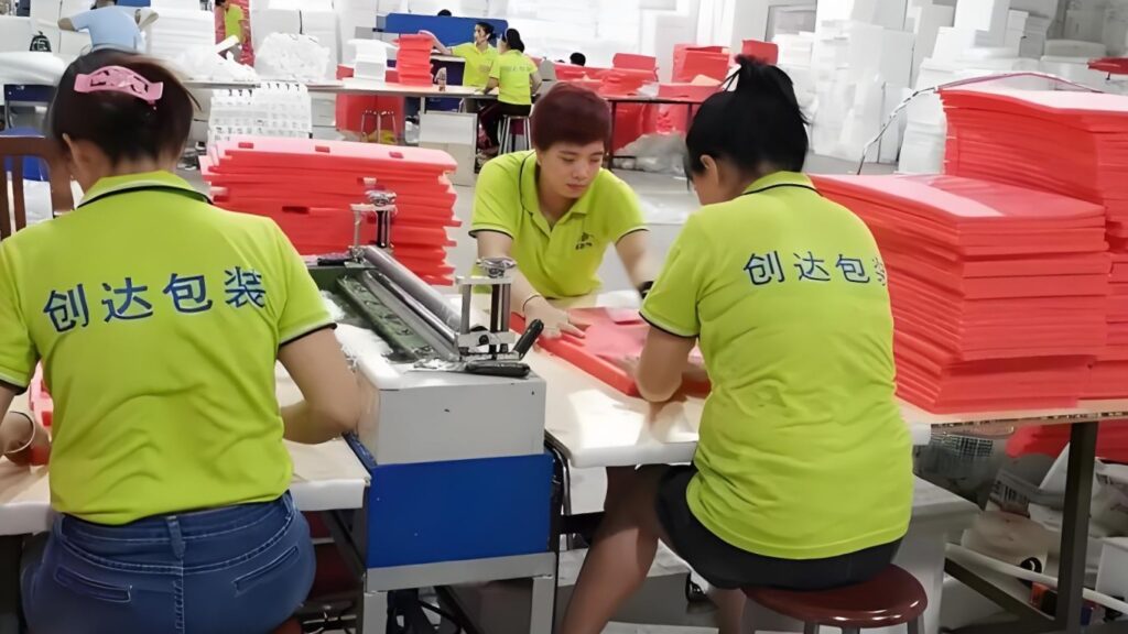 Roll-coating foam adhesive