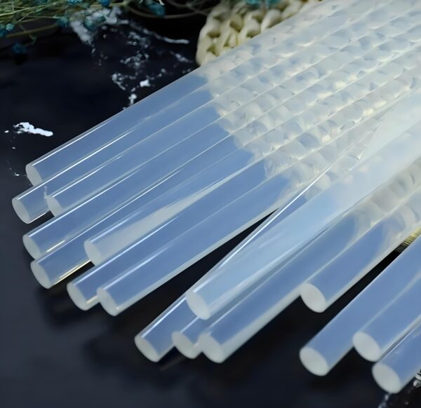 Transparent hot melt glue stick