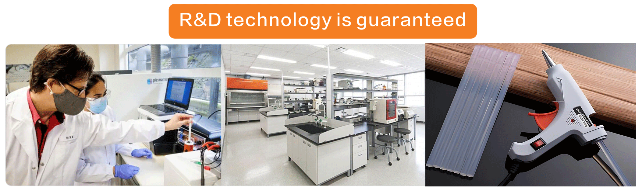 hot melt glue sticks laboratory