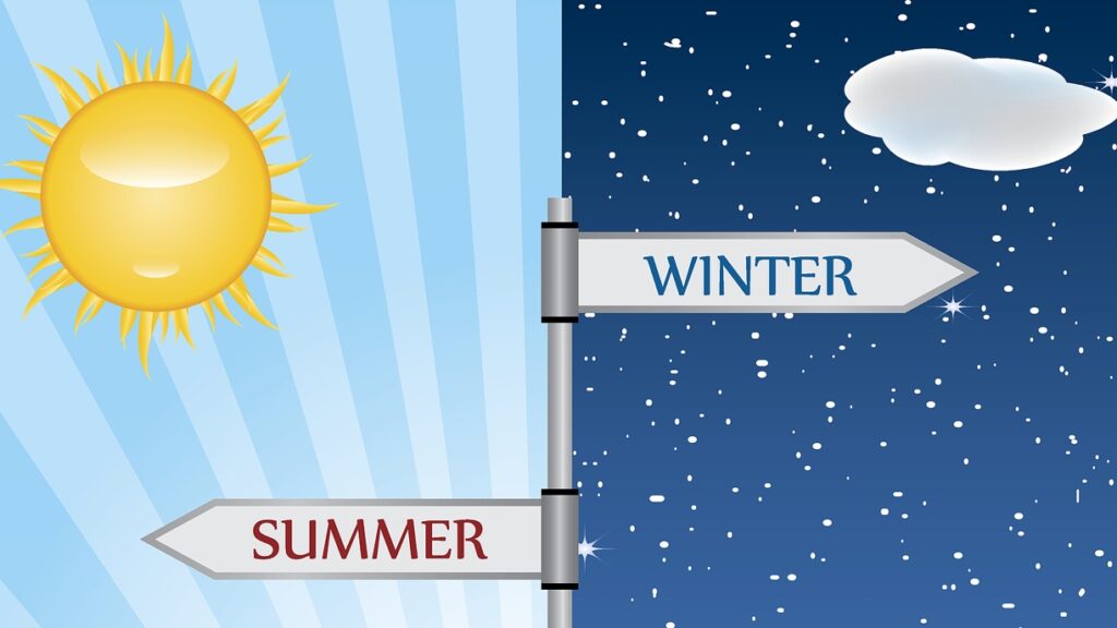 summer vs winter