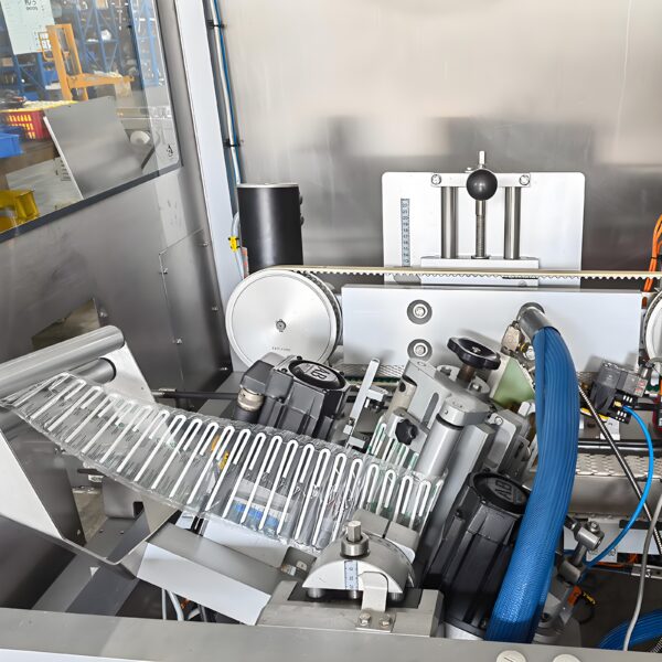 Straw hot melt glue coating machine
